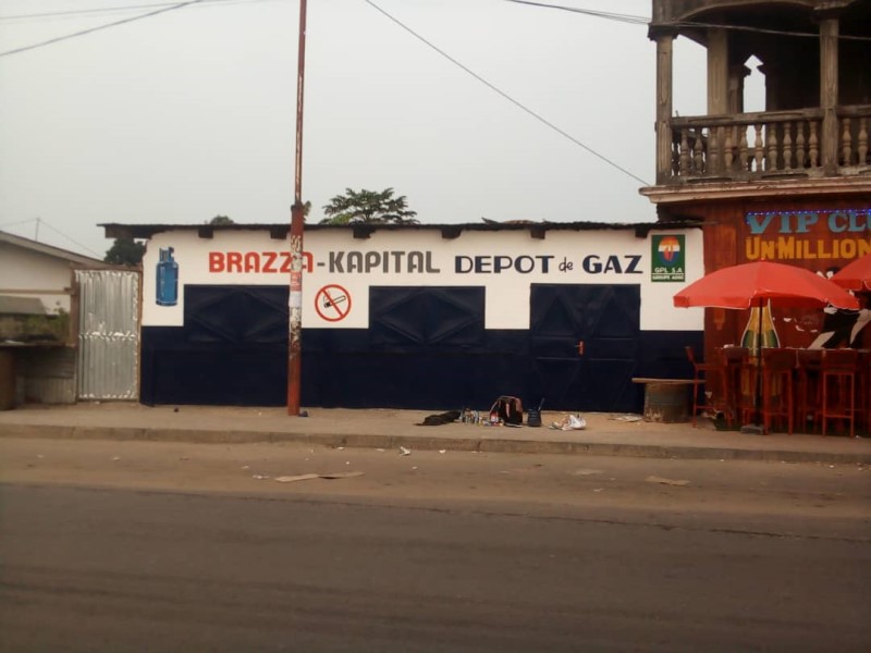 Point de vente de la région de BRAZZAVILLE